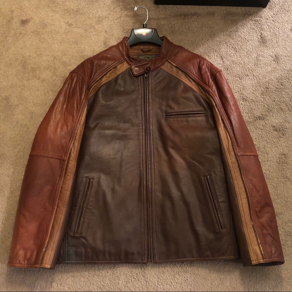 Leather jacket
